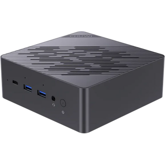  Неттоп Chuwi CWI606AIP-Win11Pro AuBox AMD Ryzen AI 9 365(2Ghz)/32768Mb/1024PCISSDGb/Int:AMD Radeon 880M/BT/WiFi/war 1y/0.74kg/Gold+Black 