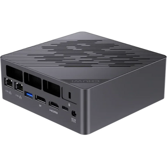  Неттоп Chuwi CWI606AIP-Win11Pro AuBox AMD Ryzen AI 9 365(2Ghz)/32768Mb/1024PCISSDGb/Int:AMD Radeon 880M/BT/WiFi/war 1y/0.74kg/Gold+Black 