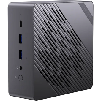  Неттоп Chuwi CWI606AIP-Win11Pro AuBox AMD Ryzen AI 9 365(2Ghz)/32768Mb/1024PCISSDGb/Int:AMD Radeon 880M/BT/WiFi/war 1y/0.74kg/Gold+Black 