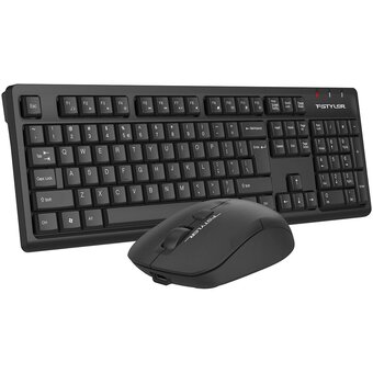  Клавиатура + мышь A4Tech Fstyler FG1200 клав черный мышь:черный 
