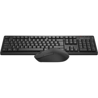  Клавиатура + мышь A4Tech Fstyler FG1200 клав черный мышь:черный 