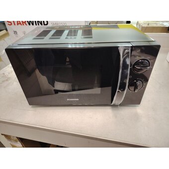  УЦ Микроволновая печь Starwind SMW2320 черный (плохая упаковка, царапина на корпусе) 