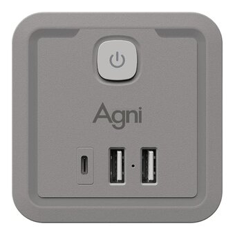  Разветвитель AGNI TP-WJ3U4E-C-white 