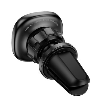  Автодержатель Hoco H72 Crown magnetic car holder (air outlet) black metal gray 