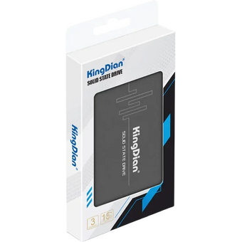  SSD KingDian S370 (S370-128GB) 128Gb, 2.5", SATA3, 500/470Mbs, 80TBW 