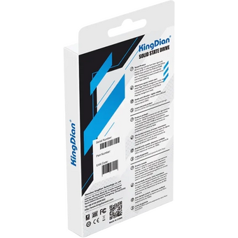  SSD KingDian S370 (S370-128GB) 128Gb, 2.5", SATA3, 500/470Mbs, 80TBW 