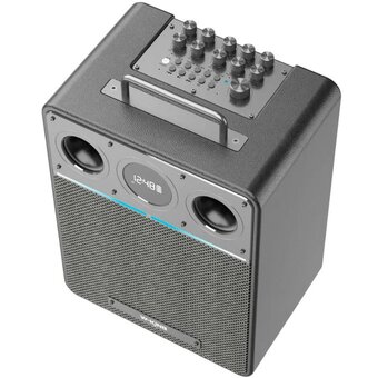  УЦ Портативная колонка W-King T6 black (плохая упаковка) 