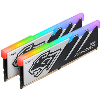  ОЗУ Apacer AH5U32G56C5229BAA-2 32GB DDR5 DIMM 5600-40 2048x8 1.25V OC Panther RGB DDR5 w/HS RP-K2 