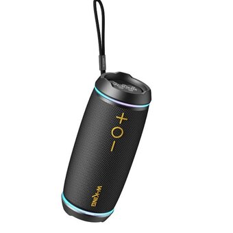  УЦ Портативная колонка W-King D220 черный (плохая упаковка) 