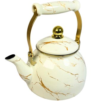  Чайник ZEIDAN Z-4560 2,8л White marble 