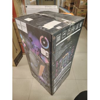  УЦ Портативная колонка HOCO DS42 Sounding portable BT speaker черный (плохая упаковка, скол снизу на корпусе) 