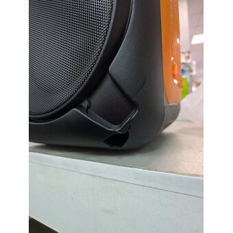  УЦ Портативная колонка HOCO DS42 Sounding portable BT speaker черный (плохая упаковка, скол снизу на корпусе) 