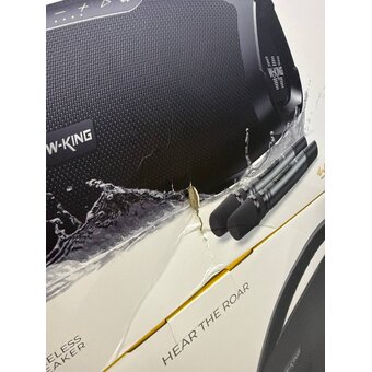  УЦ Портативная колонка W-King D20S черный (плохая упаковка) 