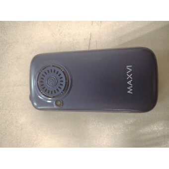  УЦ Мобильный телефон Maxvi B5ds up Blue (плохая упаковка, б/у, нет гар. талона, замена динамика, смена ПО) 