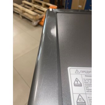  УЦ Стиральная машина Weissgauff WM 45126 Steam Direct Drive Deep Grey (плохая упаковка, б/у, нет документации, замена платы питания) 