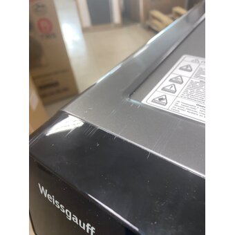  УЦ Стиральная машина Weissgauff WM 45126 Steam Direct Drive Deep Grey (плохая упаковка, б/у, нет документации, замена платы питания) 