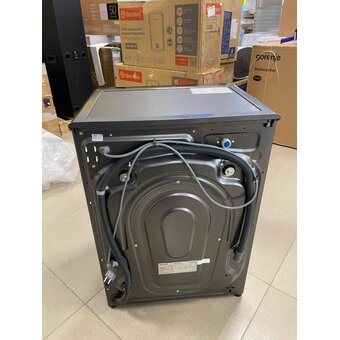  УЦ Стиральная машина Weissgauff WM 45126 Steam Direct Drive Deep Grey (плохая упаковка, б/у, нет документации, замена платы питания) 