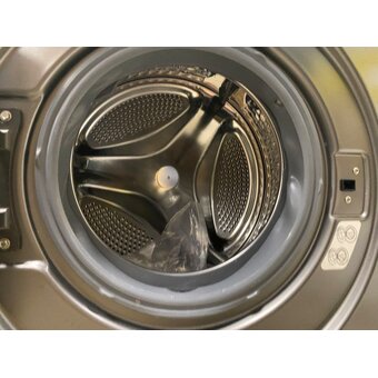  УЦ Стиральная машина Weissgauff WM 45126 Steam Direct Drive Deep Grey (плохая упаковка, б/у, нет документации, замена платы питания) 