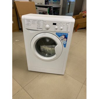  УЦ Стиральная машина Indesit IWUD 4105 (CIS) (плохая упаковка, б/у, нет документации, замена приводного ремня) 