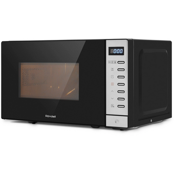  Микроволновая печь Rondell RDE-MW203 черный/серебристый 