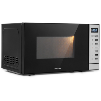 Микроволновая печь Rondell RDE-MW203 черный/серебристый 