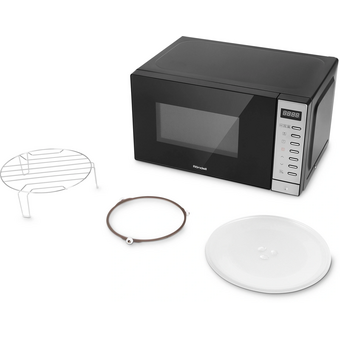  Микроволновая печь Rondell RDE-MW203 черный/серебристый 