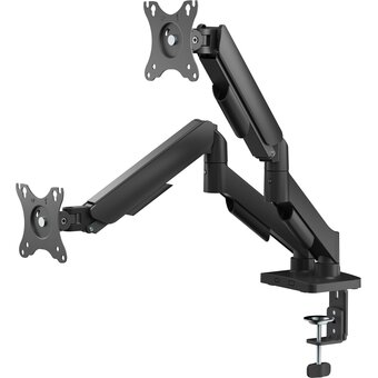  Кронштейн для мониторов Cactus CS-VM-MD-72-BK черный/белый 