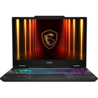  Ноутбук MSI Cyborg 15 B2RWFKG-1045XRU (9S7-15Q342-1045) Intel Core 7 240H/16Gb/SSD1Tb/RTX5060 8Gb (55W)/15.6"/IPS/FHD/1920x1080/NoOS/Translucent Black 