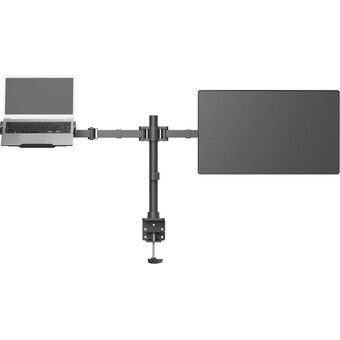  Кронштейн для монитора/ноутбука Cactus CS-VM-LH24-BL черный 