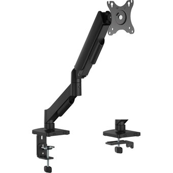  Кронштейн для мониторов Cactus CS-VM-MG-80-BK черный/белый 