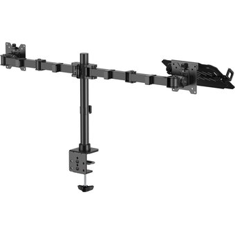  Кронштейн для монитора/ноутбука Cactus CS-VM-LH24-BL черный 