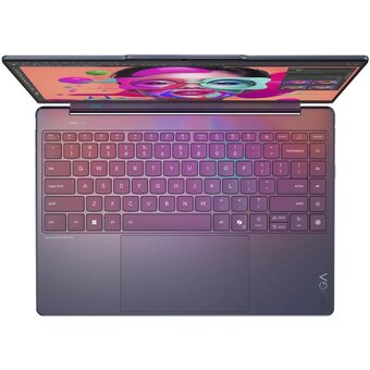  Ноутбук Lenovo Yoga 9 14ILL10 (83LC0054RK-Win11Home) Core Ultra 7 256V 16Gb SSD1Tb Intel Arc 140V 14" OLED Touch 2.8K (2880x1800) blue WiFi BT Cam Bag 