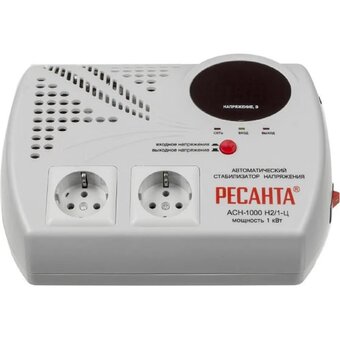  Стабилизатор напряжения Ресанта АСН-1000Н2/1-Ц (63/6/13) 