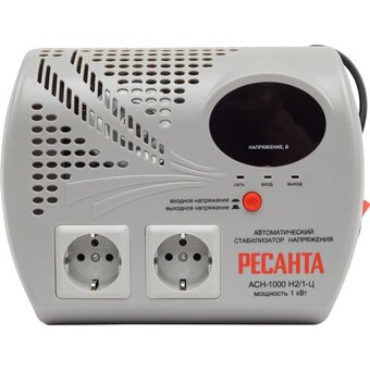  Стабилизатор напряжения Ресанта АСН-1000Н2/1-Ц (63/6/13) 