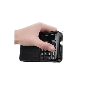  Портативный радиоприемник HOCO HI50 Portable radio черный 