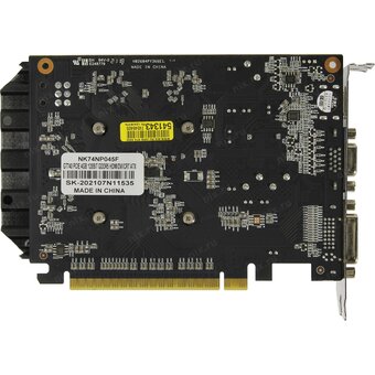  Видеокарта Ninja (Sinotex) Ninja GT740 (384SP) 4GB (NK74NP045F) GDDR5 128bit DVI HDMI RTL 