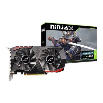  Видеокарта Ninja (Sinotex) GTX1050 2GB (NK105NP25F) GDDR5 128bit DVI DP HDMI 2Fan RTL 