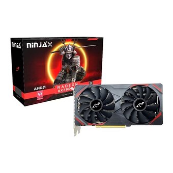  Видеокарта Ninja (Sinotex) RX7600 8GB (AF760FG86F) GDDR6 128bit 3xDP HDMI 2Fan RTL 
