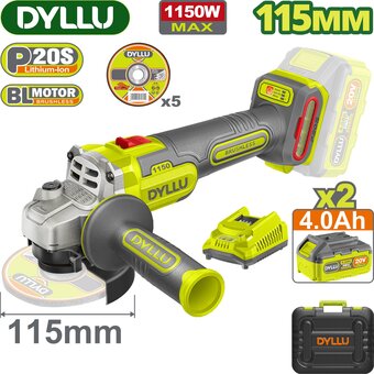  УШМ Dyllu DTLAPB522 