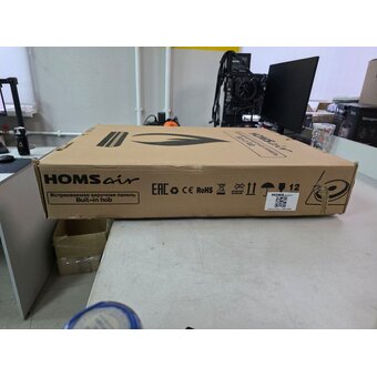  УЦ Варочная поверхность HOMSair HGG646BK (плохая упаковка, царапины на поверхности, из щелей торчит герметик) 