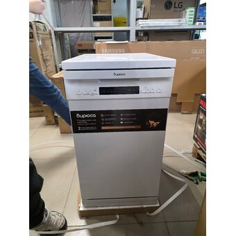  УЦ Посудомоечная машина БИРЮСА DWF-410/5 W (плохая упаковка, б/у, нет документации, замена насоса в сборе) 