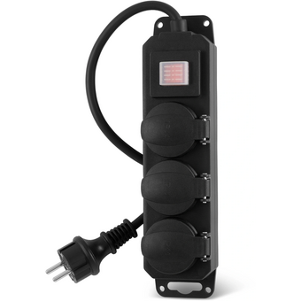  Сетевой фильтр Buro 300MDP-5-B 5м (3 розетки) черный 