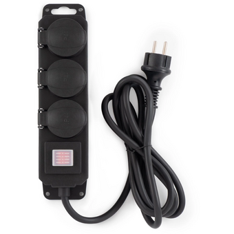  Сетевой фильтр Buro 300MDP-5-B 5м (3 розетки) черный 