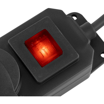  Сетевой фильтр Buro 300MDP-5-B 5м (3 розетки) черный 