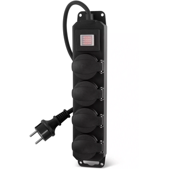  Сетевой фильтр Buro 400MDP-5-B 5м (4 розетки) черный 