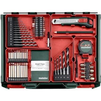  Дрель-шуруповерт Metabo BS 18 L BL Set 18Вт аккум. (613155710) 