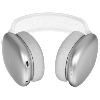  Наушники полноразмерные HOCO W55 Plus, Pleasing, Bluetooth, серебряный 