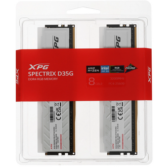  ОЗУ A-Data XPG Spectrix D35G 16Gb (AX4U32008G16A-DTWHD35G) DDR4 White 