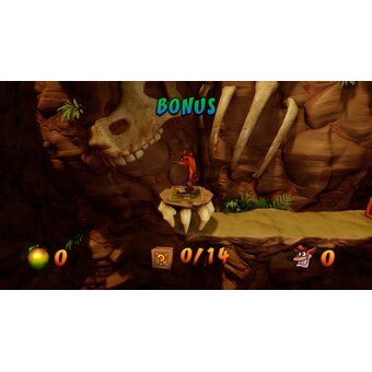  Игра Crash Bandicoot N. Sane Trilogy на PS4 английская версия 