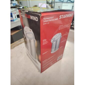  УЦ Термопот Starwind STP1131 белый (плохая упаковка, б/у, нет документации, защелкивается с усилием) 